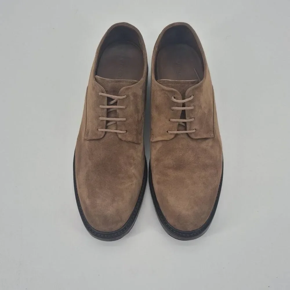 Vince Men's Davies Leather Suede Derby Shoes Size 11.5